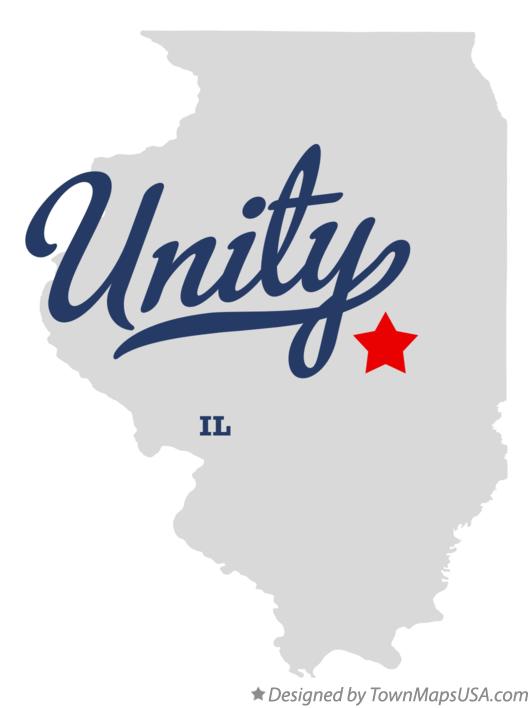 Map of Unity Illinois IL