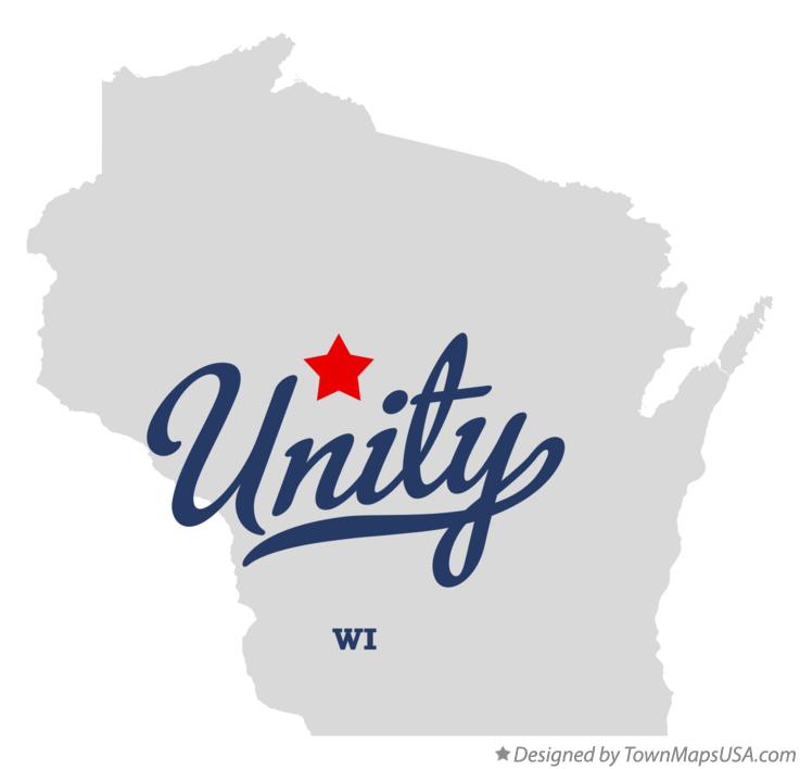 Map of Unity Wisconsin WI