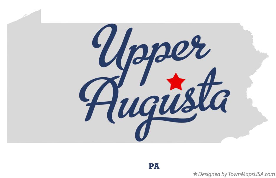 Map of Upper Augusta Pennsylvania PA
