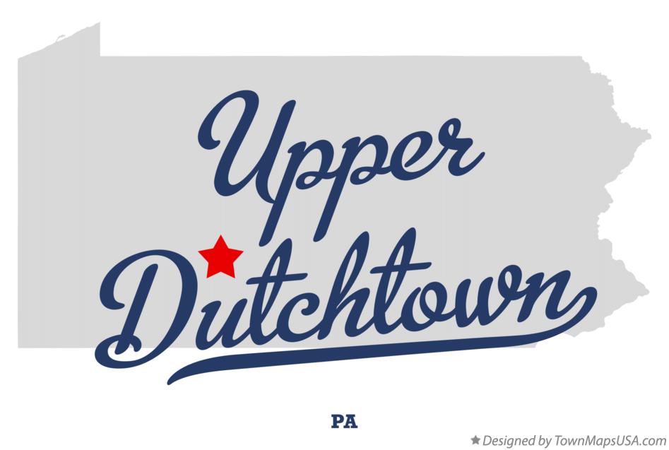 Map of Upper Dutchtown Pennsylvania PA