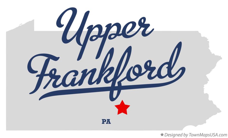Map of Upper Frankford Pennsylvania PA