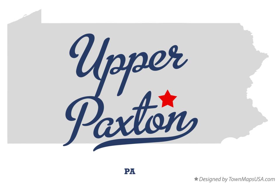 Map of Upper Paxton Pennsylvania PA