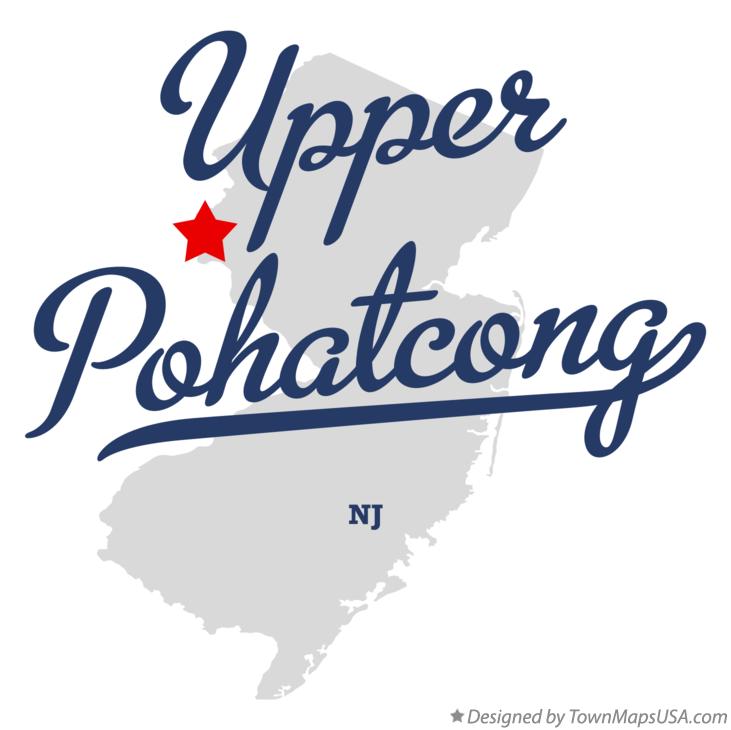 Map of Upper Pohatcong New Jersey NJ