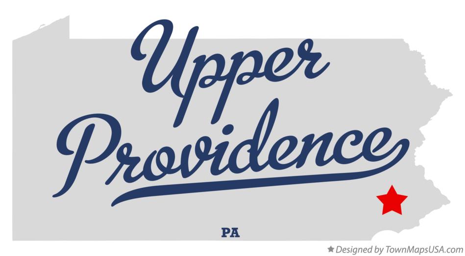 Map of Upper Providence Pennsylvania PA