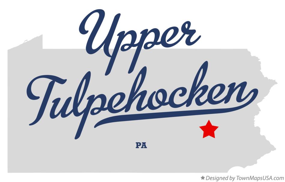Map of Upper Tulpehocken Pennsylvania PA