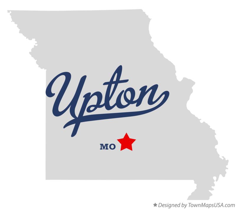 Map of Upton Missouri MO