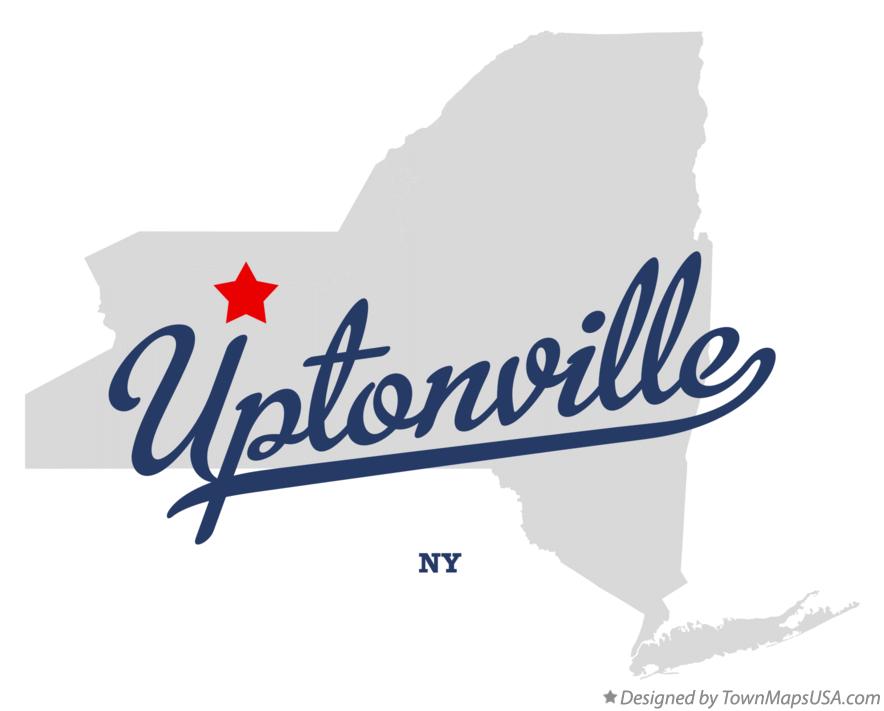 Map of Uptonville New York NY