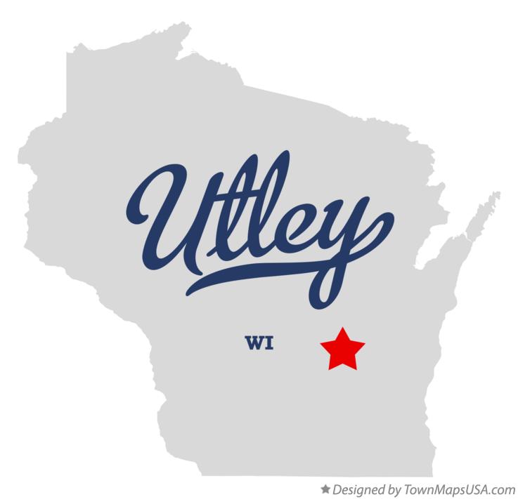 Map of Utley Wisconsin WI