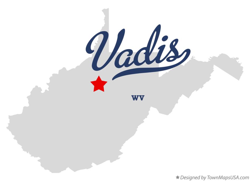 Map of Vadis West Virginia WV