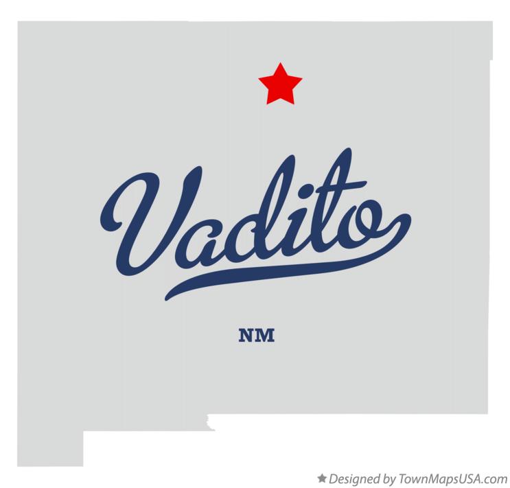 Map of Vadito New Mexico NM