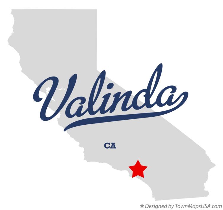 Map of Valinda California CA