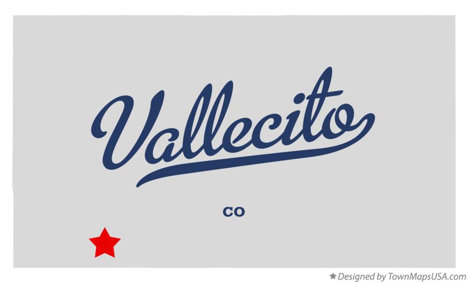 Map of Vallecito Colorado CO