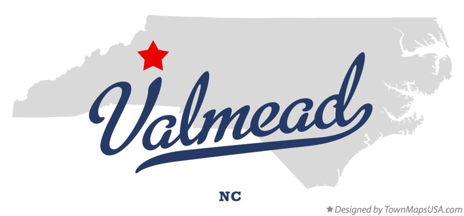 Map of Valmead North Carolina NC