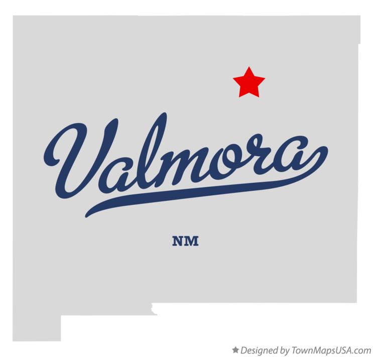 Map of Valmora New Mexico NM