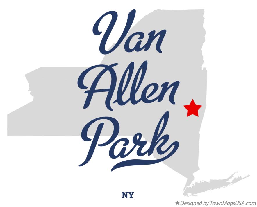 Map of Van Allen Park New York NY