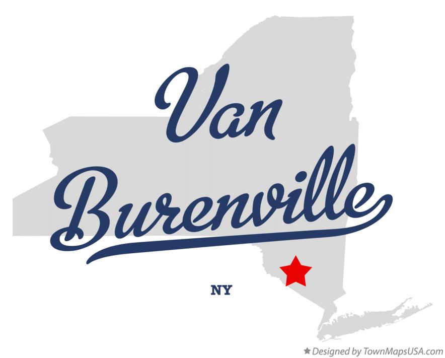 Map of Van Burenville New York NY
