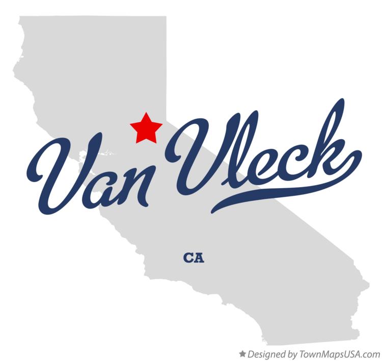 Map of Van Vleck California CA