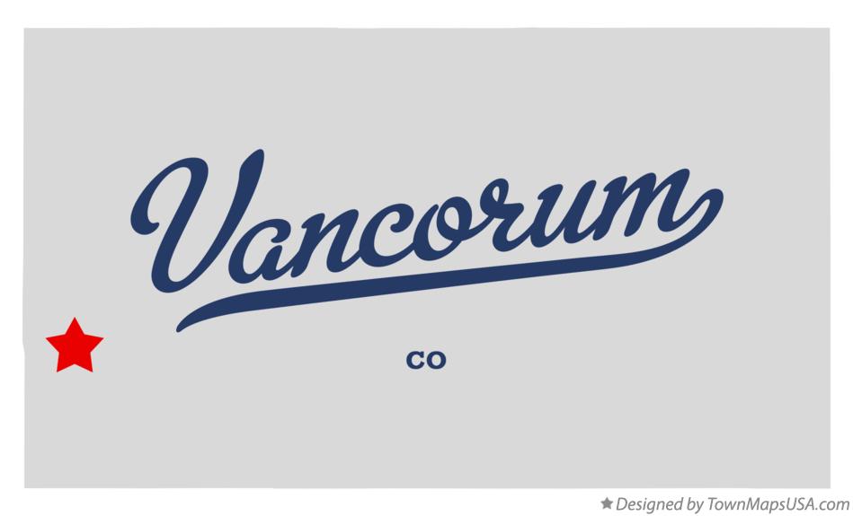 Map of Vancorum Colorado CO