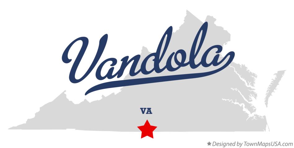 Map of Vandola Virginia VA