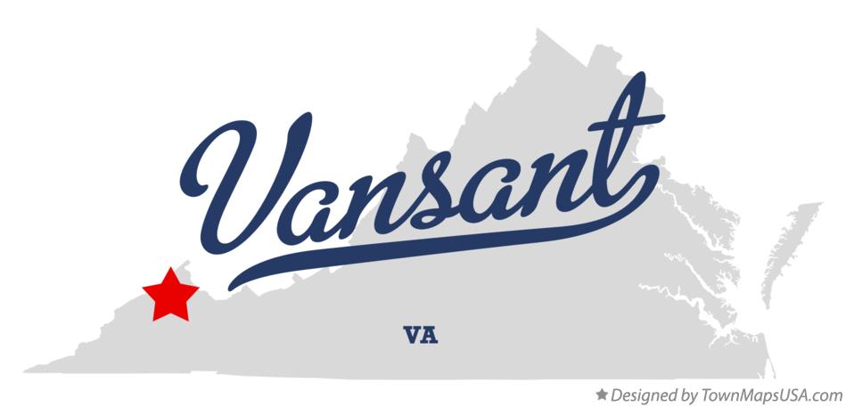 Map of Vansant Virginia VA