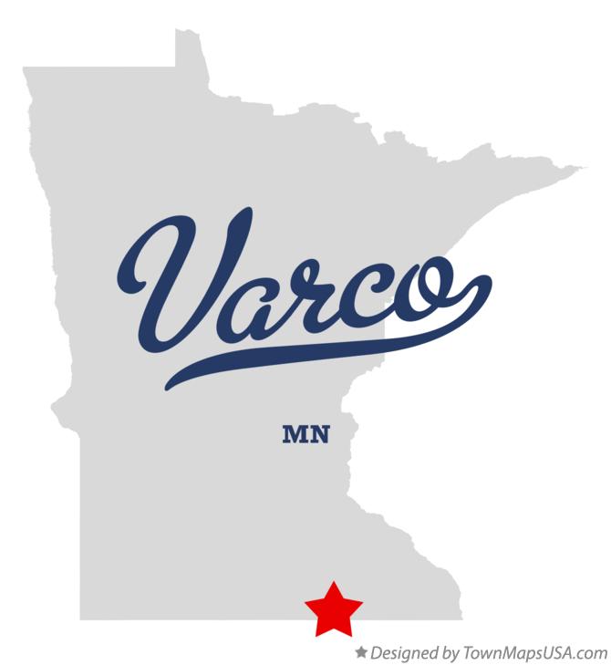 Map of Varco Minnesota MN