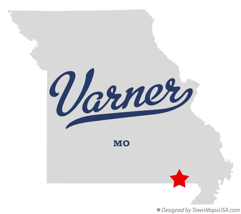Map of Varner Missouri MO