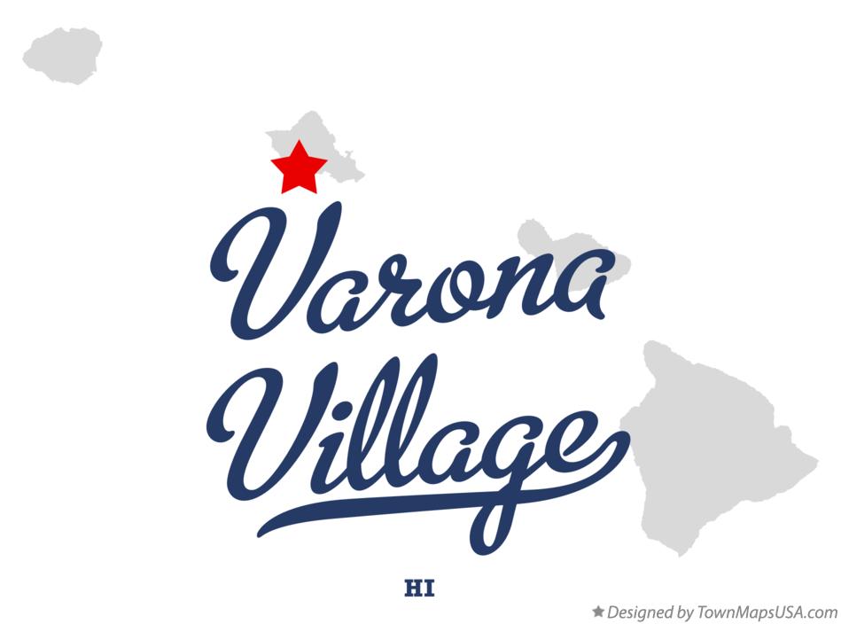 Map of Varona Village Hawaii HI