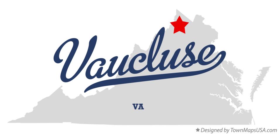 Map of Vaucluse Virginia VA