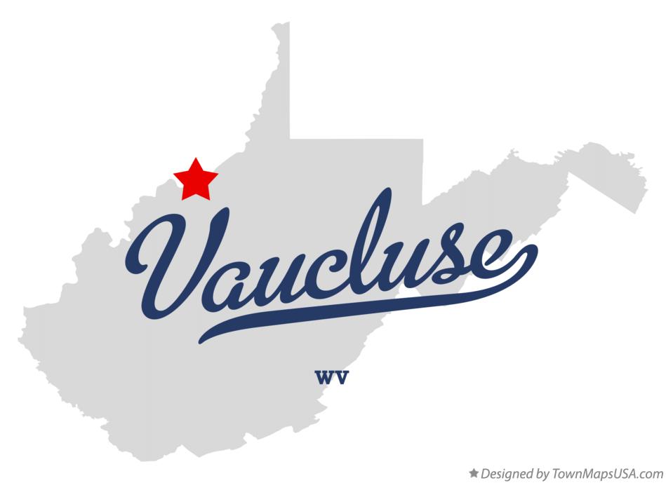 Map of Vaucluse West Virginia WV