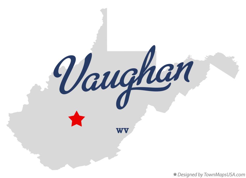 Map of Vaughan West Virginia WV
