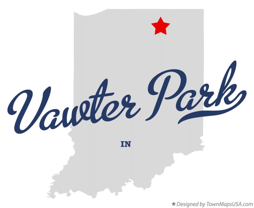 Map of Vawter Park Indiana IN