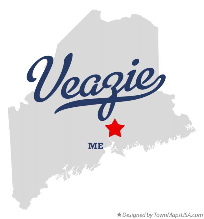 Map of Veazie Maine ME