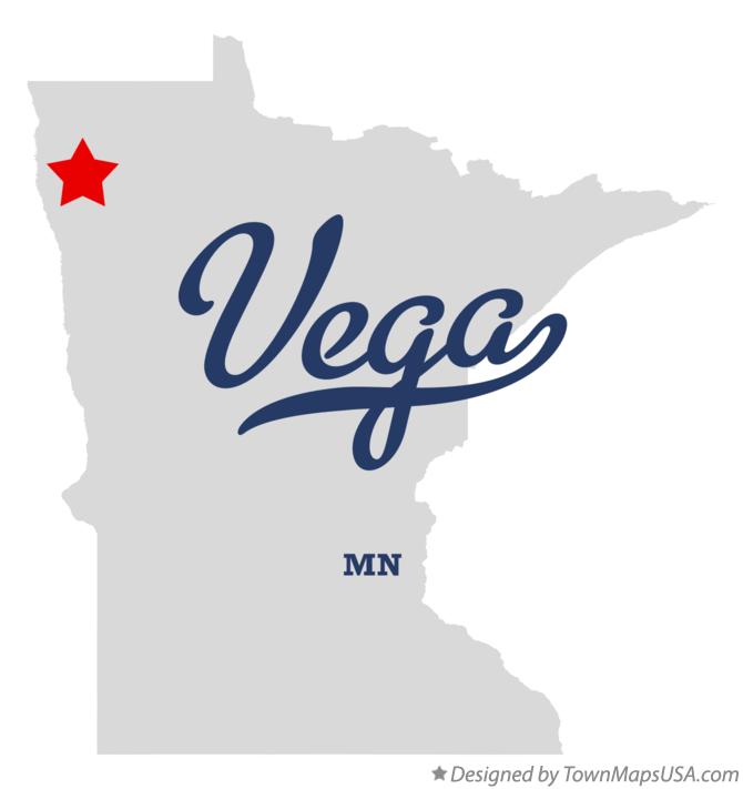 Map of Vega Minnesota MN