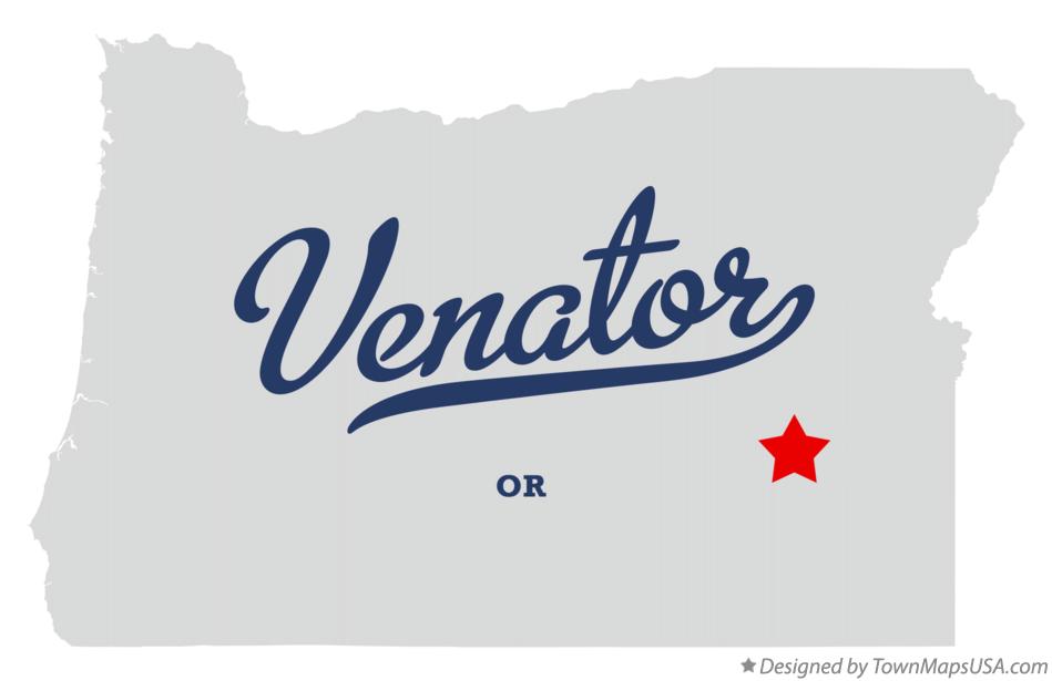 Map of Venator Oregon OR