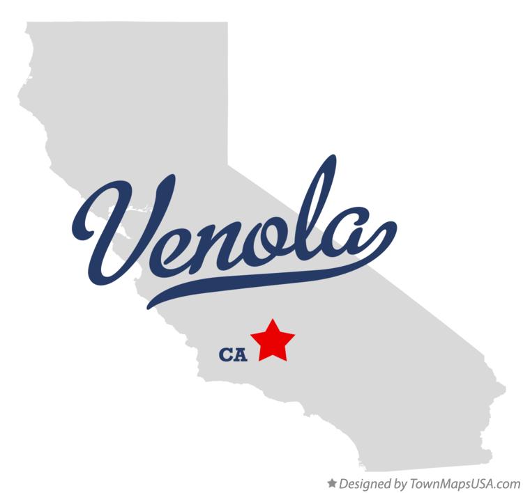 Map of Venola California CA