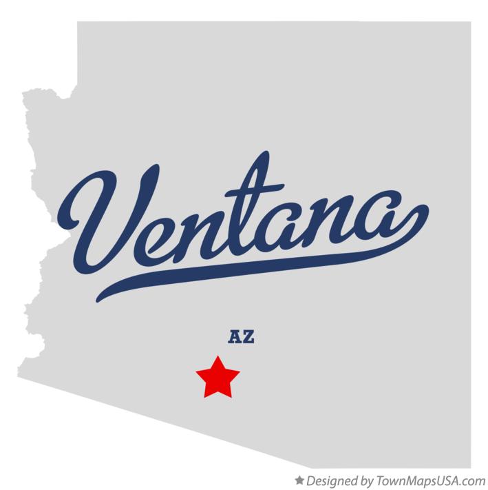 Map of Ventana Arizona AZ