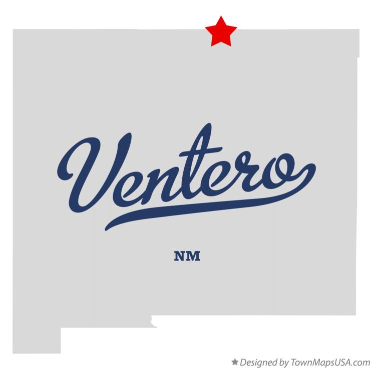 Map of Ventero New Mexico NM