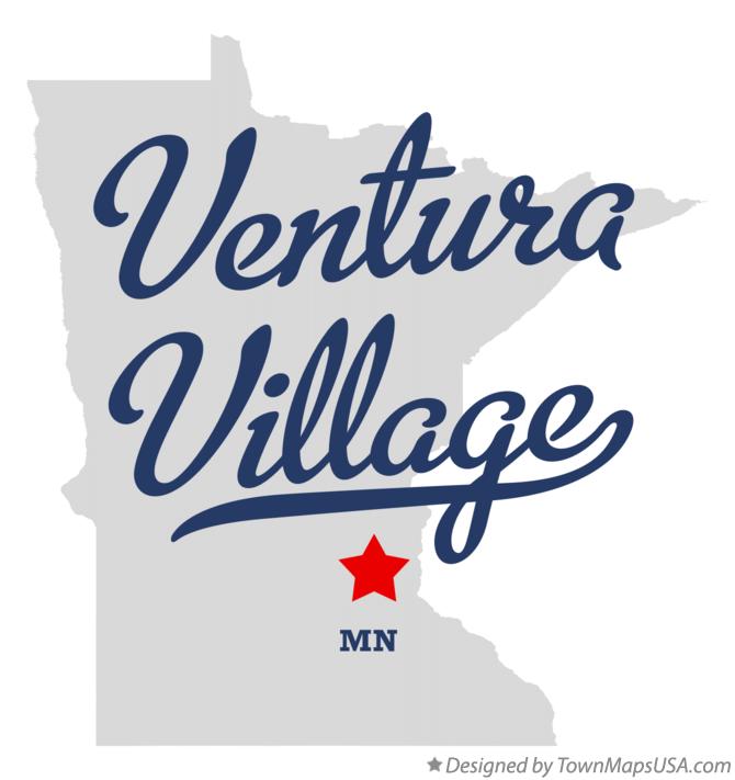 Map of Ventura Village Minnesota MN
