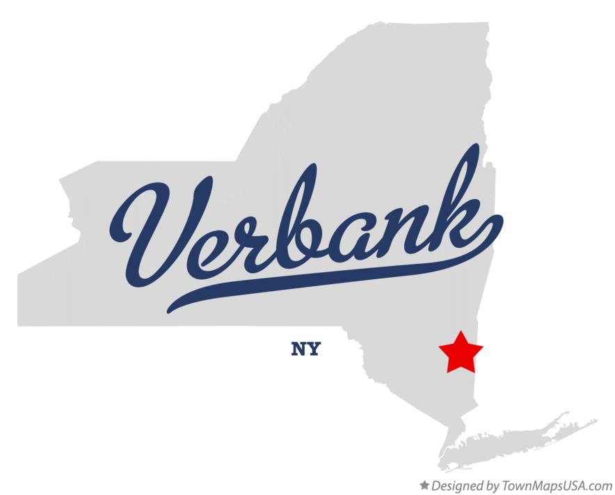 Map of Verbank New York NY