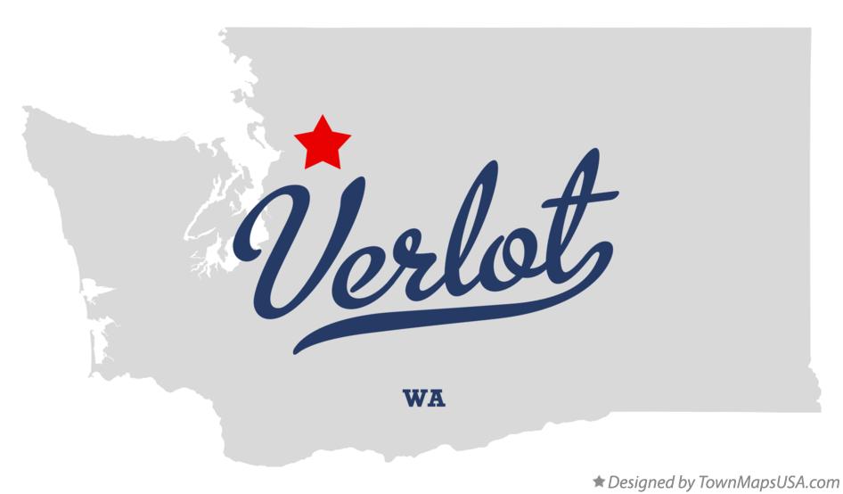 Map of Verlot Washington WA