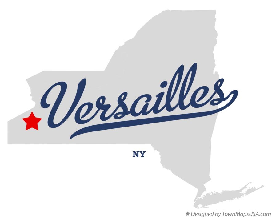 Map of Versailles New York NY