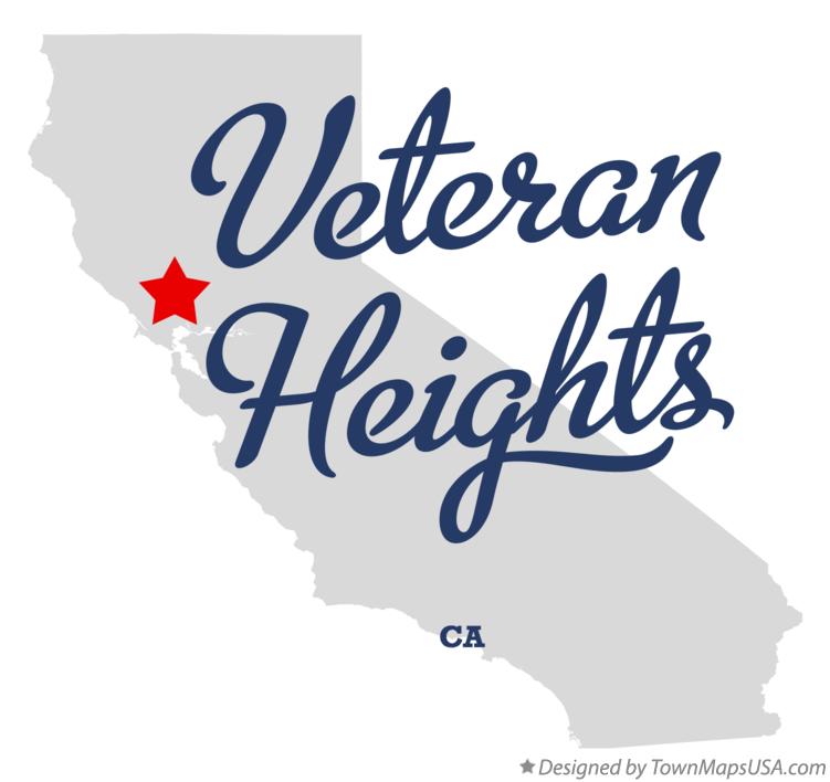 Map of Veteran Heights California CA