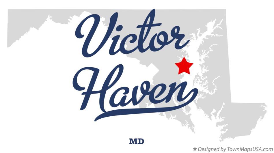 Map of Victor Haven Maryland MD