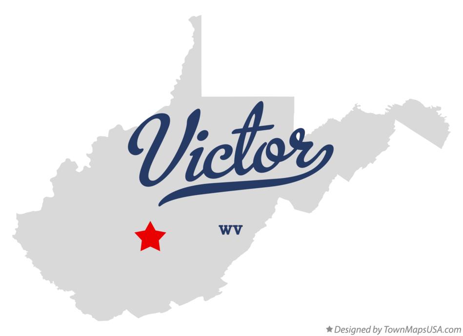 Map of Victor West Virginia WV