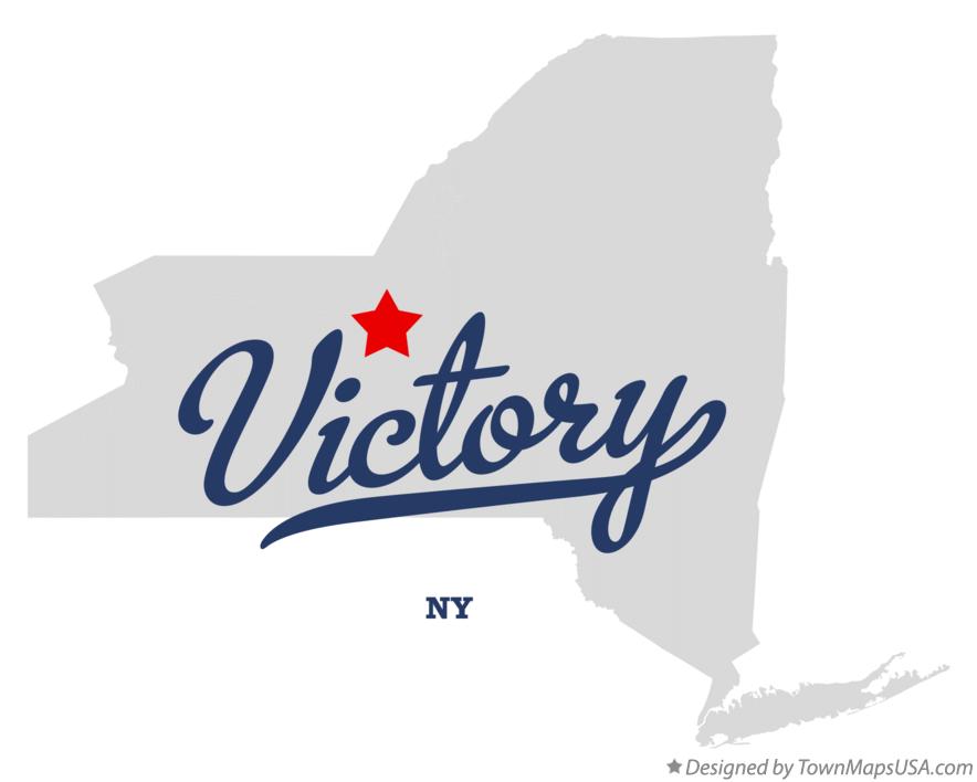 Map of Victory New York NY