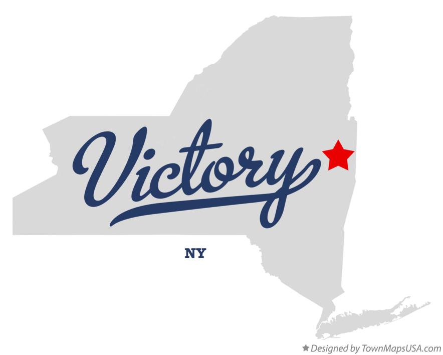 Map of Victory New York NY