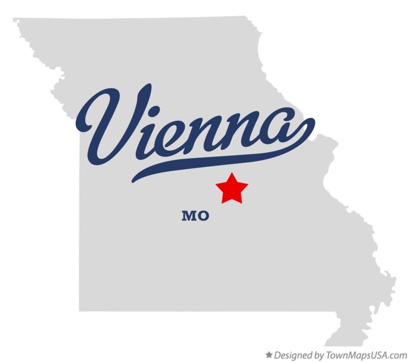 Map of Vienna Missouri MO