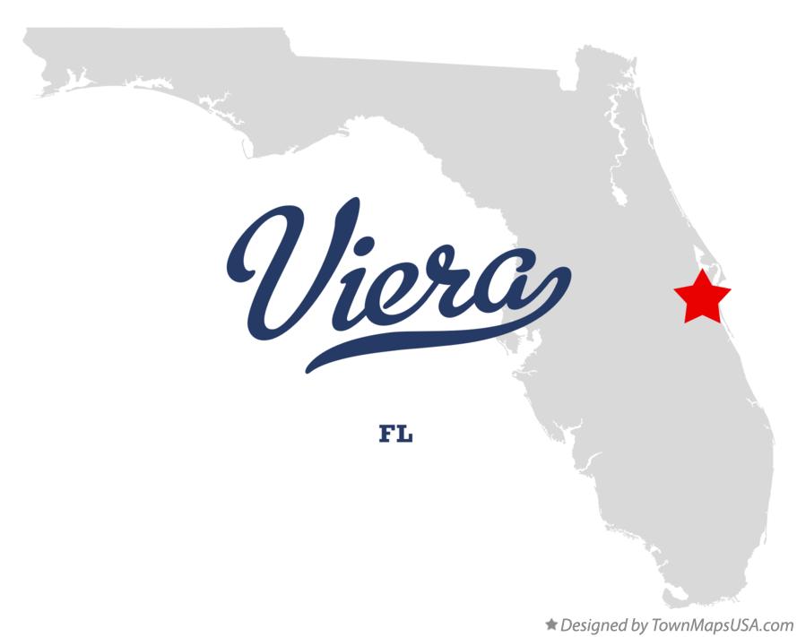 Map of Viera Florida FL