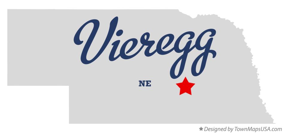 Map of Vieregg Nebraska NE