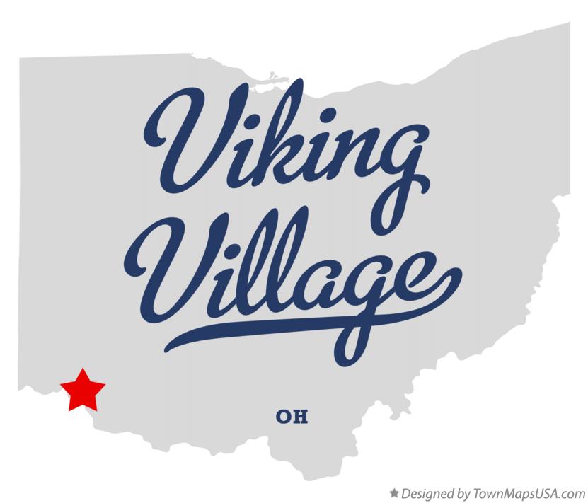 Map of Viking Village Ohio OH